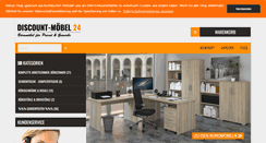 Desktop Screenshot of discount-moebel24.de