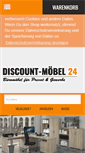 Mobile Screenshot of discount-moebel24.de